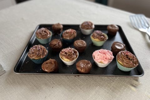 Cliquez pour zoomer ! Cupcakes au nutella Thermomix par anna2013