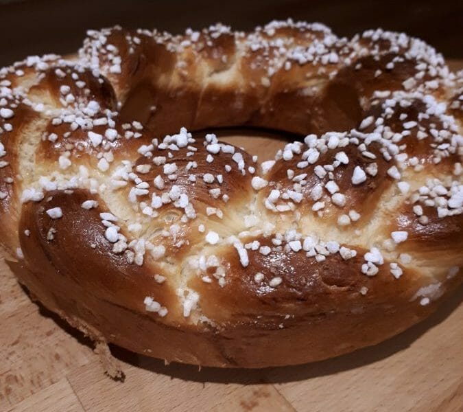 Cliquez pour zoomer ! Brioche tressée à la mie filante Thermomix par Marlene62