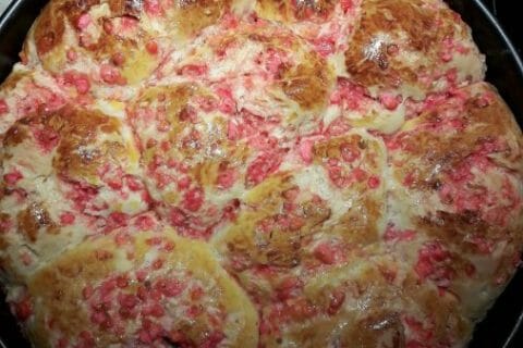 Cliquez pour zoomer ! Brioche aux pralines roses Thermomix par laeti69