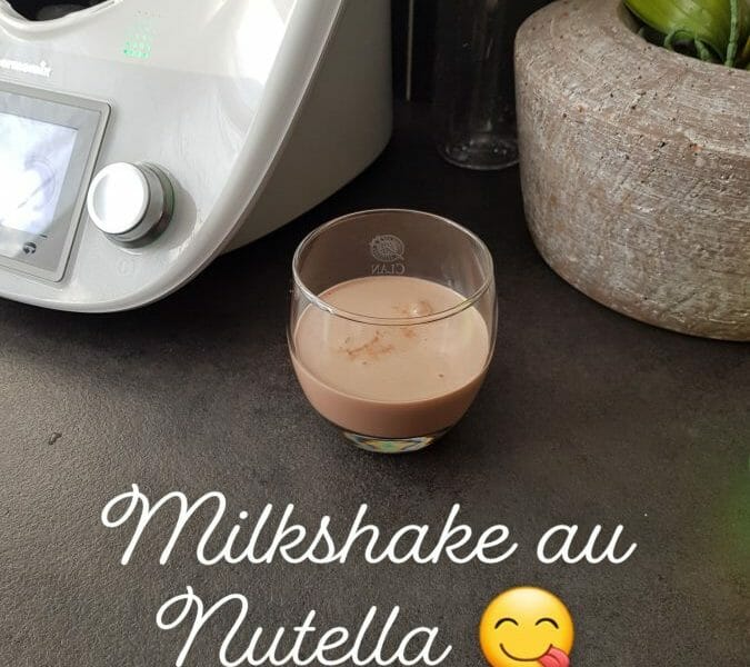 Cliquez pour zoomer ! Milkshake Nutella Thermomix par Aurélie