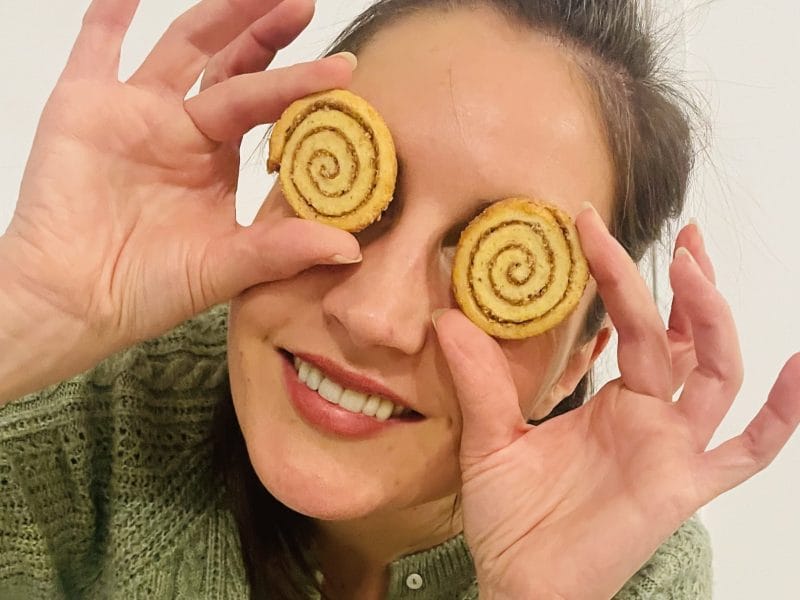 Cliquez pour zoomer ! Spirales amande et cannelle Thermomix par AnnaLou