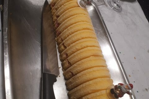 Cliquez pour zoomer ! Bûche glacée mangue et framboise Thermomix par Anais_9