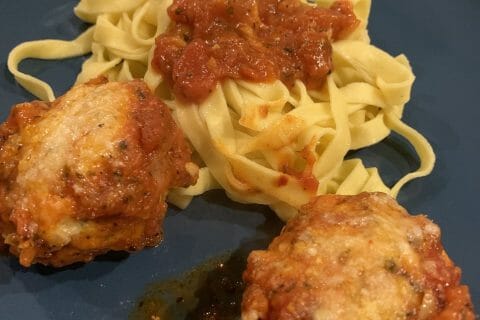 Cliquez pour zoomer ! Boulettes de dinde à l’italienne Thermomix par mlzl
