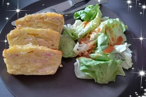Cliquez pour zoomer ! Tortilla de patatas au Thermomix