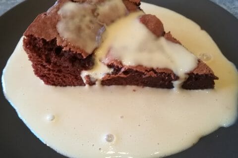 Cliquez pour zoomer ! Gâteau au chocolat des écoliers au Thermomix