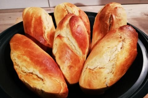 Cliquez pour zoomer ! Pain à hot-dog au Thermomix