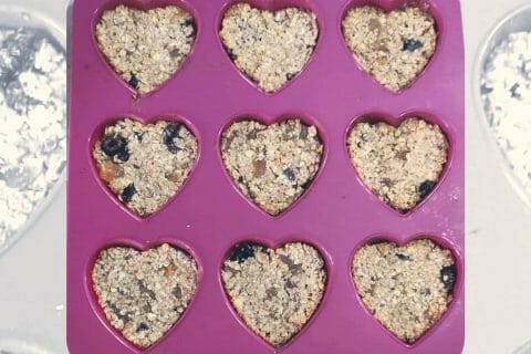 Cliquez pour zoomer ! Barres de céréales à l’avoine, noisettes, banane et chocolat Thermomix par Laeti. 76