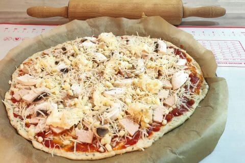 Cliquez pour zoomer ! Pâte à pizza Thermomix par Laeti. 76