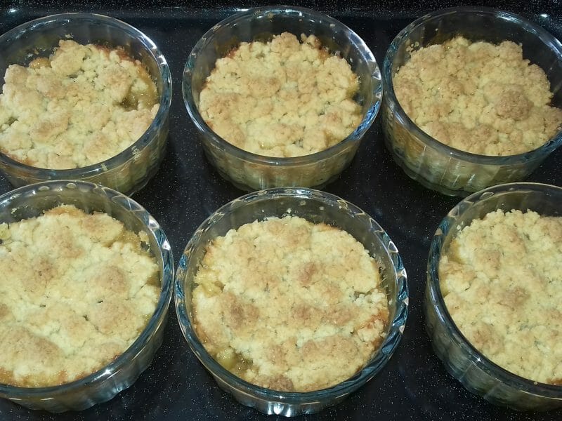 Cliquez pour zoomer ! Crumble aux Pommes Thermomix par delloul