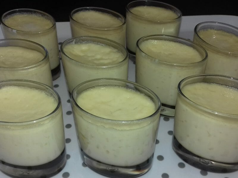 Crème aux oeufs au Thermomix Cookomix