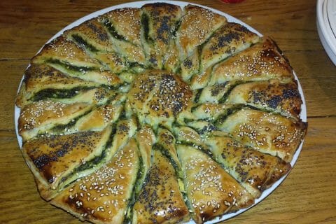 Cliquez pour zoomer ! Pâte feuilletée en escargot au Thermomix