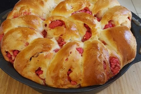 Cliquez pour zoomer ! Brioche aux pralines roses Thermomix par Julia_71