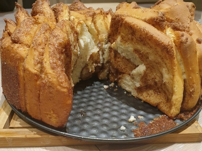 Cliquez pour zoomer ! Brioche à effeuiller à la cannelle Thermomix par Julia_71