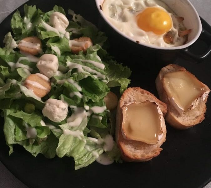 Cliquez pour zoomer ! Oeufs cocotte poireaux et saumon fumé Thermomix par Rya