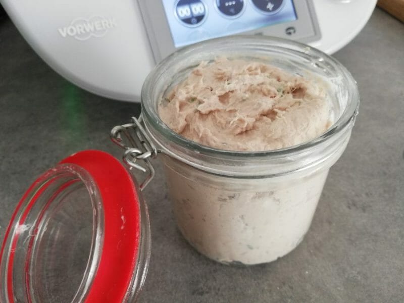 Cliquez pour zoomer ! Crème de thon à la coriandre Thermomix par Rya
