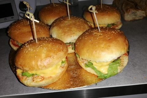 Cliquez pour zoomer ! Pains hamburger au Thermomix