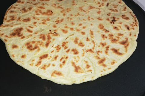 Cliquez pour zoomer ! Naans au fromage au Thermomix