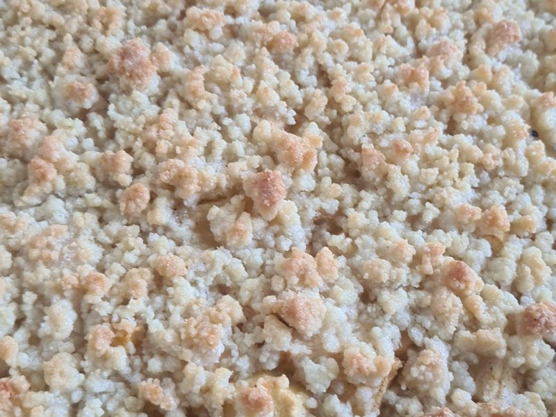 Cliquez pour zoomer ! Tarte aux groseilles façon crumble Thermomix par Rya