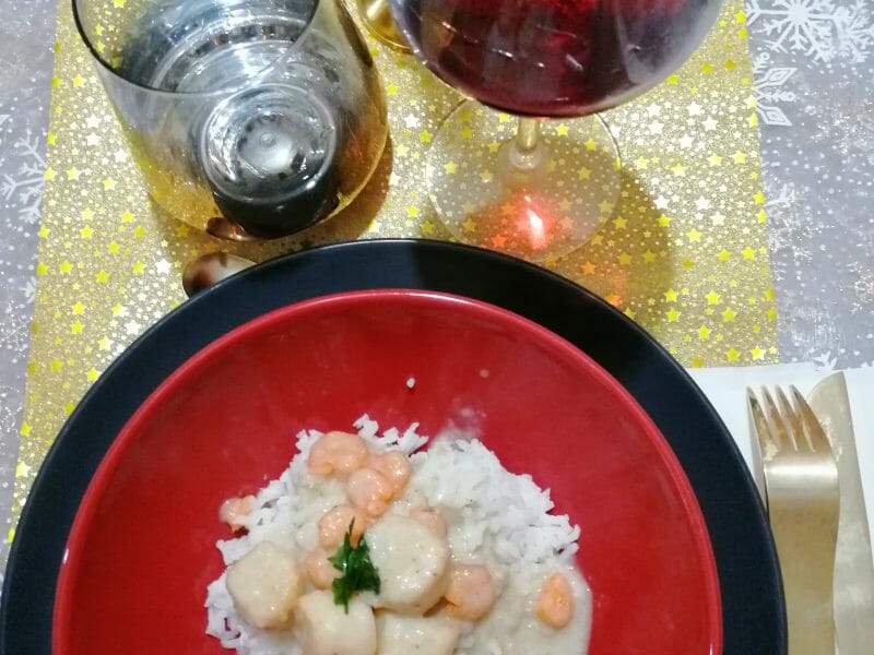 Cliquez pour zoomer ! Cassolettes de Saint Jacques Thermomix par Evelynegiorda