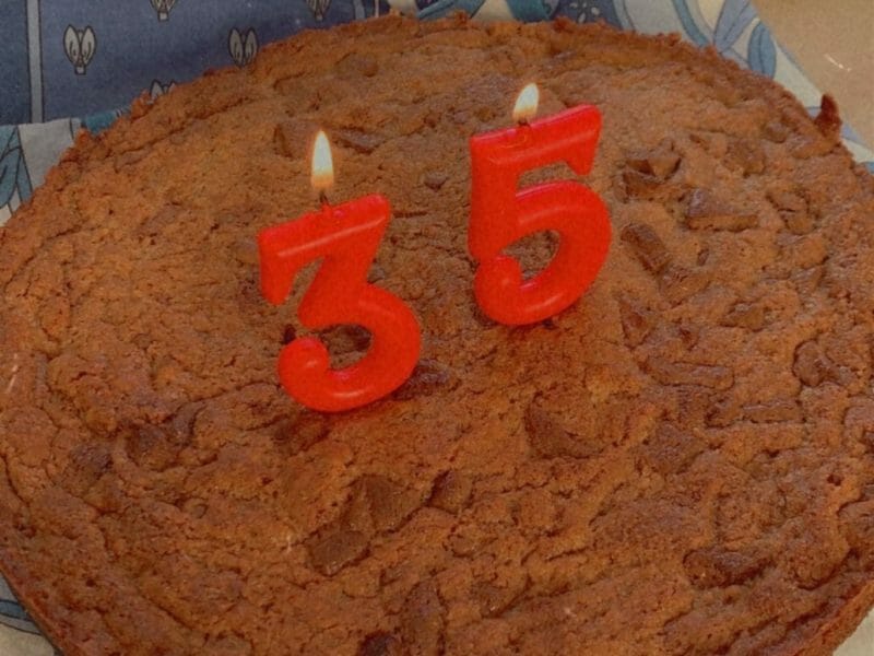 Cliquez pour zoomer ! Le cookie géant Thermomix par Anastasie