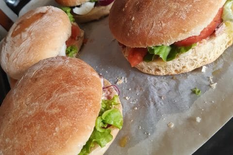 Cliquez pour zoomer ! Pain bagnat Thermomix par Blandinedu41