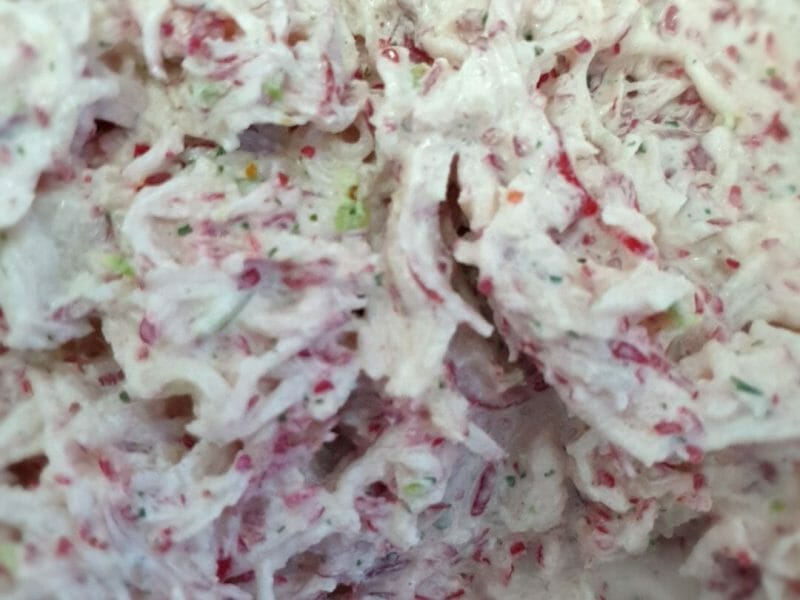 Cliquez pour zoomer ! Rillettes de radis roses au cheese cream Thermomix par kte17