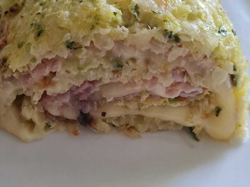 Cliquez pour zoomer ! Roulé de pommes de terre, jambon et reblochon Thermomix par kte17