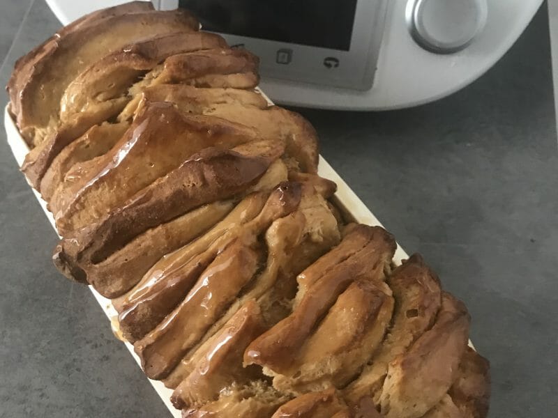 Cliquez pour zoomer ! Brioche à effeuiller à la cannelle Thermomix par Nari95