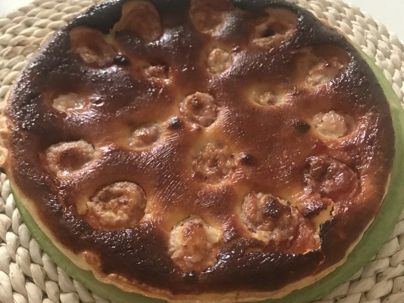 Cliquez pour zoomer ! Tarte amandine aux abricots Thermomix par Nari95