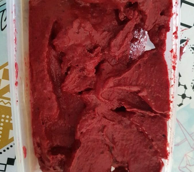 Cliquez pour zoomer ! Glace à la fraise Thermomix par Deljolouadri