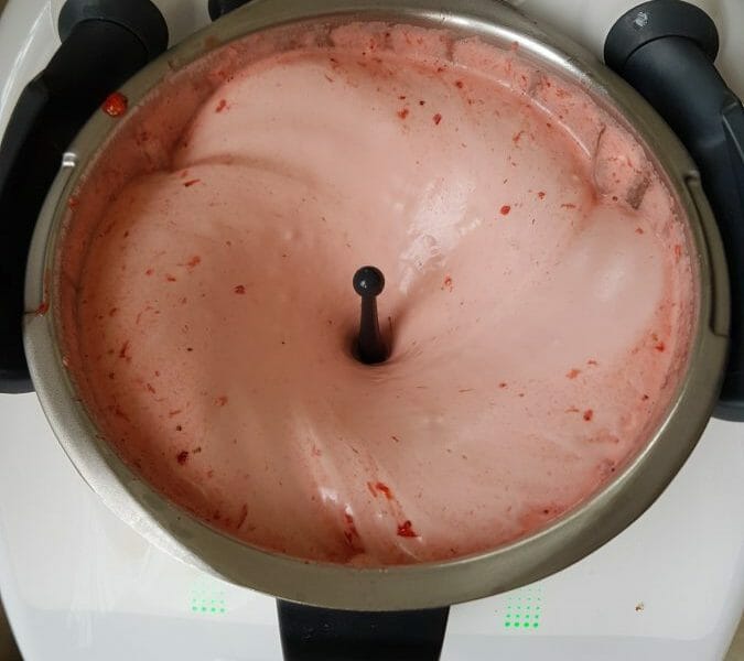 Cliquez pour zoomer ! Mousse de fraises Thermomix par vinie.mv