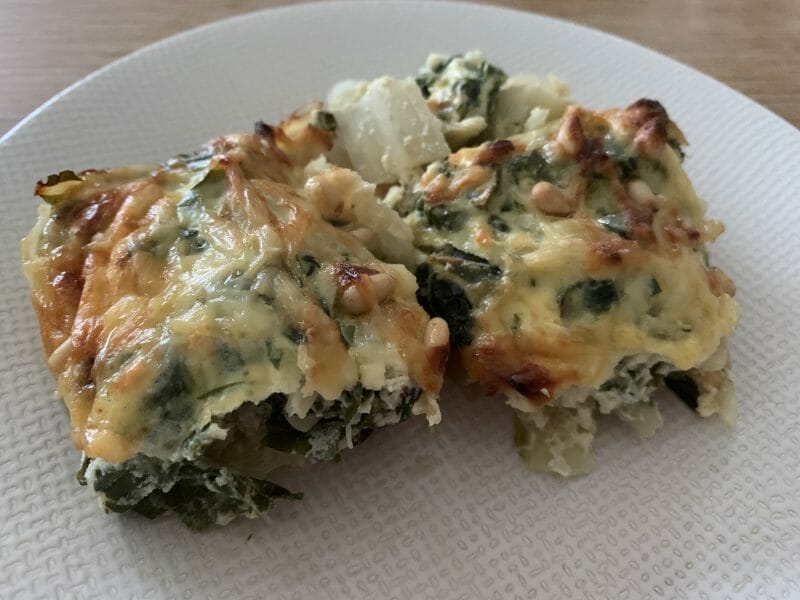 Cliquez pour zoomer ! Gratin de blettes Thermomix par Léonore