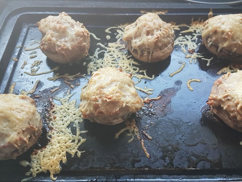 Cliquez pour zoomer ! Champignons farcis Thermomix par JPimousse