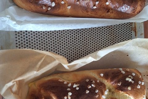 Cliquez pour zoomer ! Brioche tressée à la mie filante Thermomix par lilique1406