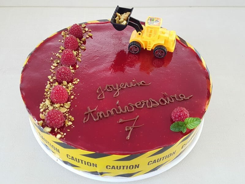 Cliquez pour zoomer ! Bavarois aux framboises Thermomix par soka0428