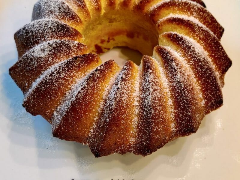 Cliquez pour zoomer ! Gâteau vanillé aux jaunes d’oeufs Thermomix par taattoo
