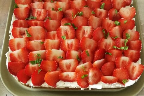 Cliquez pour zoomer ! Tarte aux fraises sans cuisson Thermomix par Stephanie_14