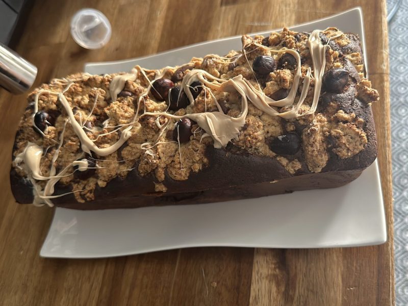 Cliquez pour zoomer ! Crumb cake poires et chocolat Thermomix par chirine_8