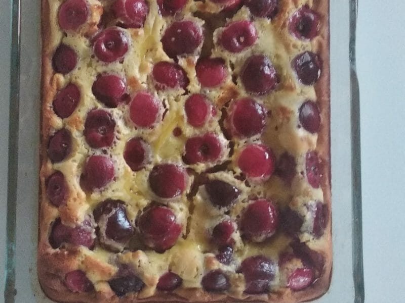 Cliquez pour zoomer ! Clafoutis aux cerises Thermomix par Laure_mpl