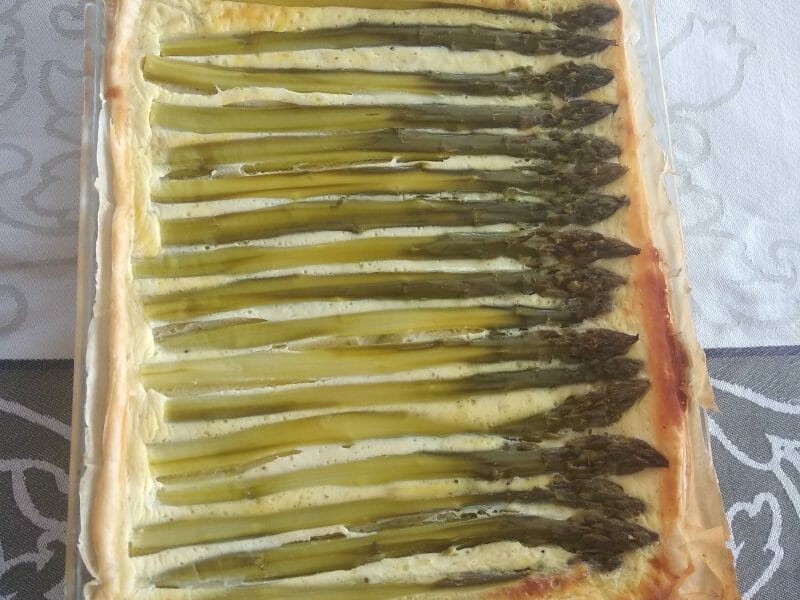 Cliquez pour zoomer ! Tarte asperges et ricotta Thermomix par Laure_mpl