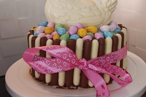 Cliquez pour zoomer ! Gâteau lapin de Pâques Thermomix par lili2503