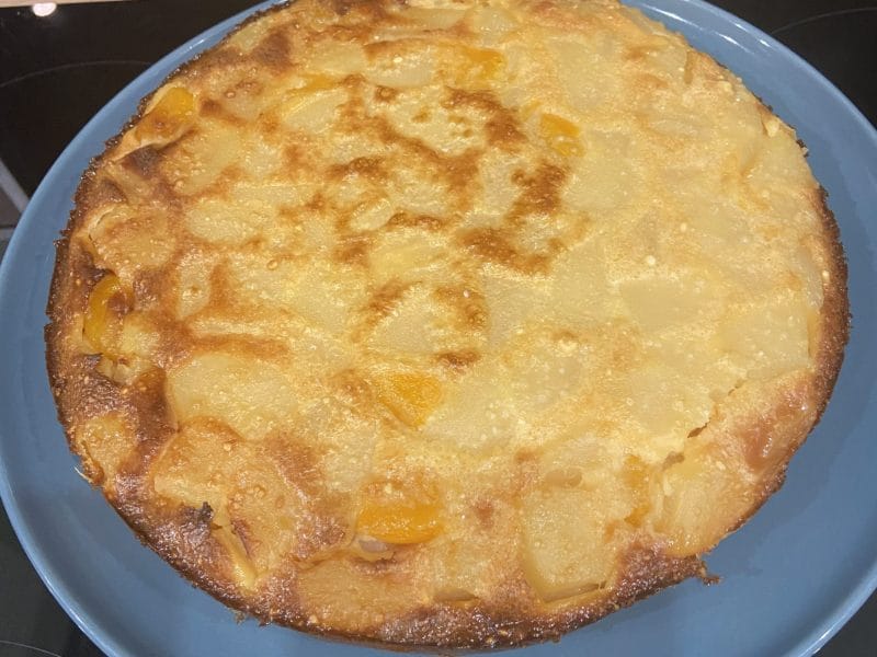 Cliquez pour zoomer ! Clafoutis au lait concentré non sucré Thermomix par emeline59