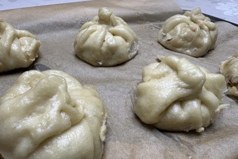 Cliquez pour zoomer ! Wang mandu – petits pains farcis à la vapeur Thermomix par emeline59