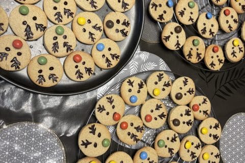 Cliquez pour zoomer ! Sablés rennes de Noël Thermomix par emeline59