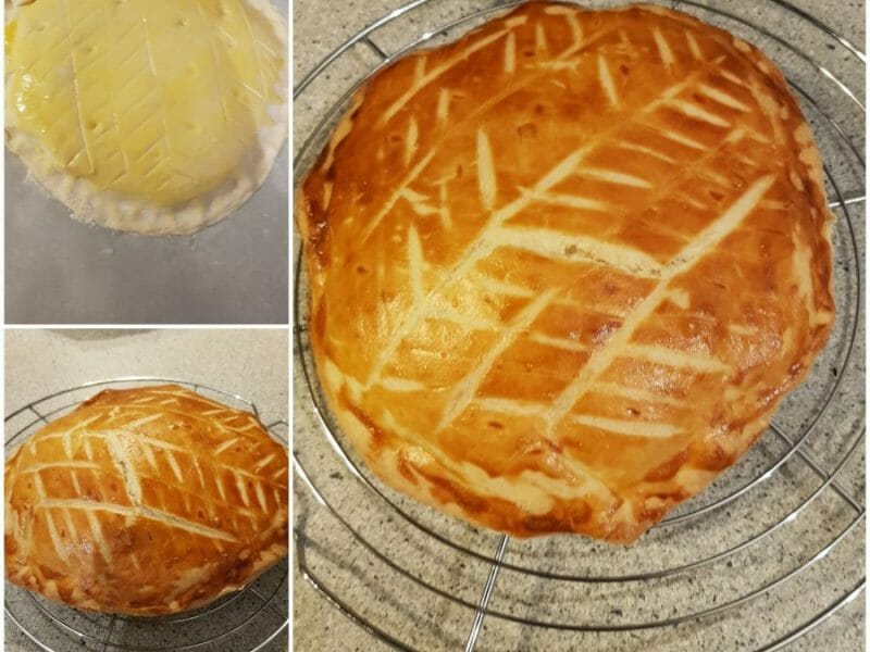 Cliquez pour zoomer ! Galette des rois à la frangipane Thermomix par Delphine66
