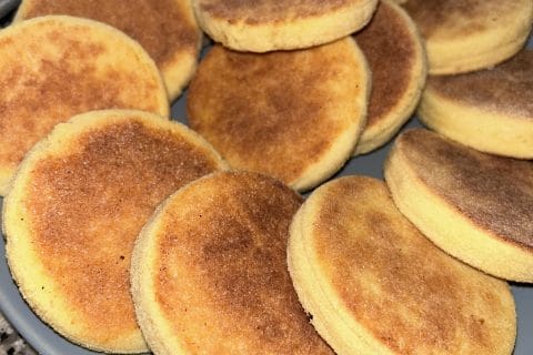 Cliquez pour zoomer ! Mini Harcha – Galettes à la semoule Thermomix par mayrem