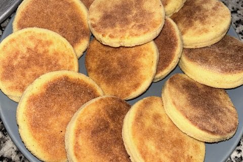 Cliquez pour zoomer ! Mini Harcha – Galettes à la semoule Thermomix par mayrem