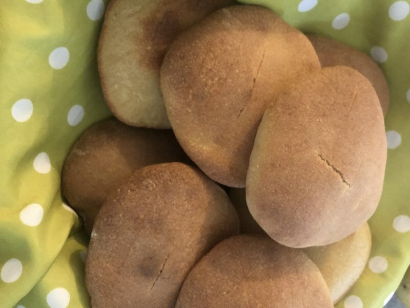 Cliquez pour zoomer ! Pains à la semoule au four Thermomix par gyta