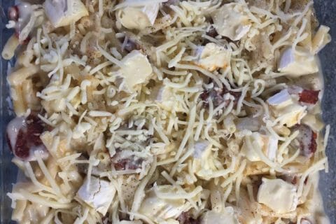 Cliquez pour zoomer ! Gratin de macaroni reblochon et chorizo Thermomix par Laetitia_11