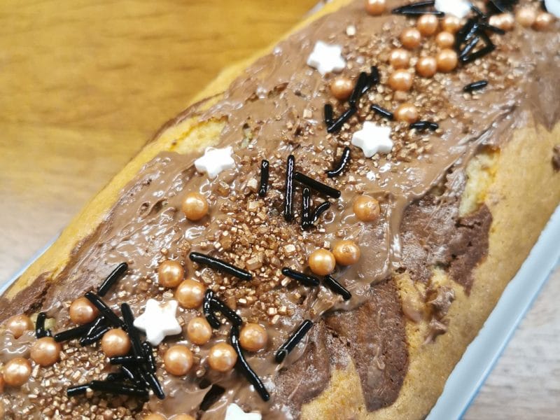 Cliquez pour zoomer ! Marbré au chocolat Thermomix par Jaranera